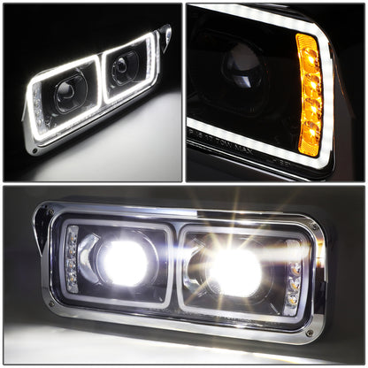 FAROS FREIGHTLINER CLASSIC 01-11 / FREIGHTLINER CLASSIC XL 01-09 / FREIGHTLINER FLD120SD 03-12 / KENWORTH T600A 86-07 / KENWORTH T800 87-19 / KENWORTH W900 81-19 / PETERBILT 357 86-08 / PETERBILT 365 08-19 / PETERBILT 378 88-07 / PETERBILT 379 85-07 /