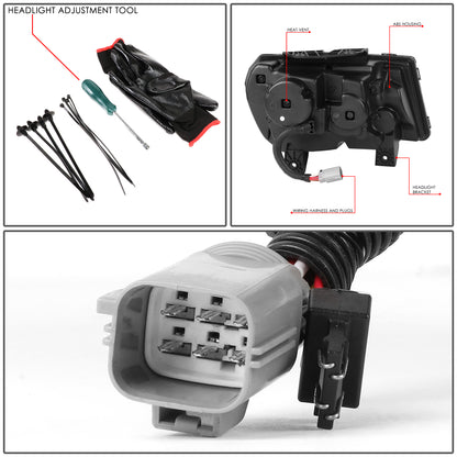 FAROS 14-15 CHEVROLET CAMARO - FITS MODELS WITH HALOGEN HEADLIGHTS ONLY - FULL LED - CHROME