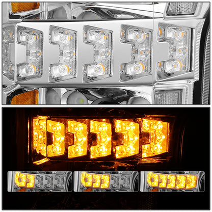 FAROS FORD F150 2018-2020 - FITS MODELS WITH FACTORY LED HEADLIGHTS ONLY - CHROME