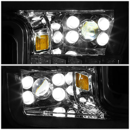 FAROS FORD F150 2018-2020 - FITS MODELS WITH FACTORY LED HEADLIGHTS ONLY - CHROME