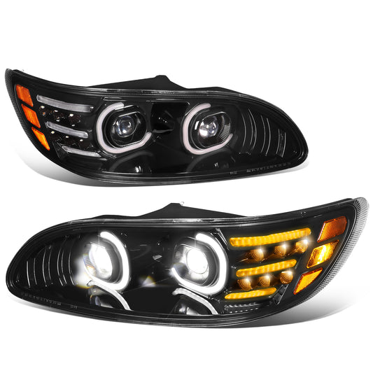 FAROS 08-19 PETERBILT 325 / 05-20 PETERBILT 330 / 05-10 PETERBILT 335 / 10-20 PETERBILT 337 / 07-10 PETERBILT 340 / 10-20 PETERBILT 348 / 07-18 PETERBILT 382 / 07-14 PETERBILT 384 / 05-16 PETERBILT 386 / 99-11 PETERBILT 387 - C-HALO PROJECTOR SWITCHBACK