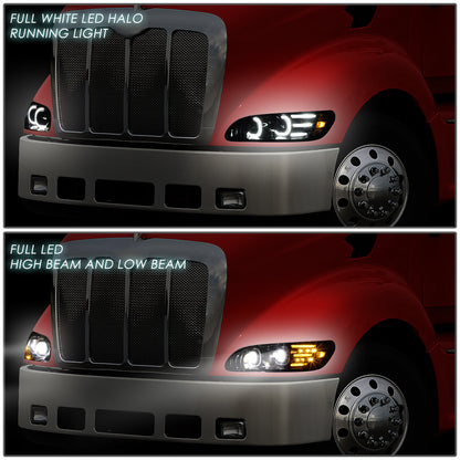 FAROS 08-19 PETERBILT 325 / 05-20 PETERBILT 330 / 05-10 PETERBILT 335 / 10-20 PETERBILT 337 / 07-10 PETERBILT 340 / 10-20 PETERBILT 348 / 07-18 PETERBILT 382 / 07-14 PETERBILT 384 / 05-16 PETERBILT 386 / 99-11 PETERBILT 387 - C-HALO PROJECTOR SWITCHBACK