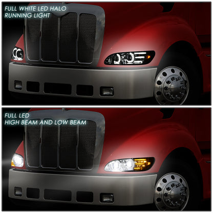 FAROS 08-19 PETERBILT 325 / 05-20 PETERBILT 330 / 05-10 PETERBILT 335 / 10-20 PETERBILT 337 / 07-10 PETERBILT 340 / 10-20 PETERBILT 348 / 07-18 PETERBILT 382 / 07-14 PETERBILT 384 / 05-16 PETERBILT 386 / 99-11 PETERBILT 387 - C-HALO PROJECTOR SWITCHBACK