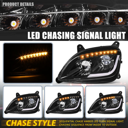 FAROS 13-20 PETERBILT 579 / 11-18 PETERBILT 587 - BLACK