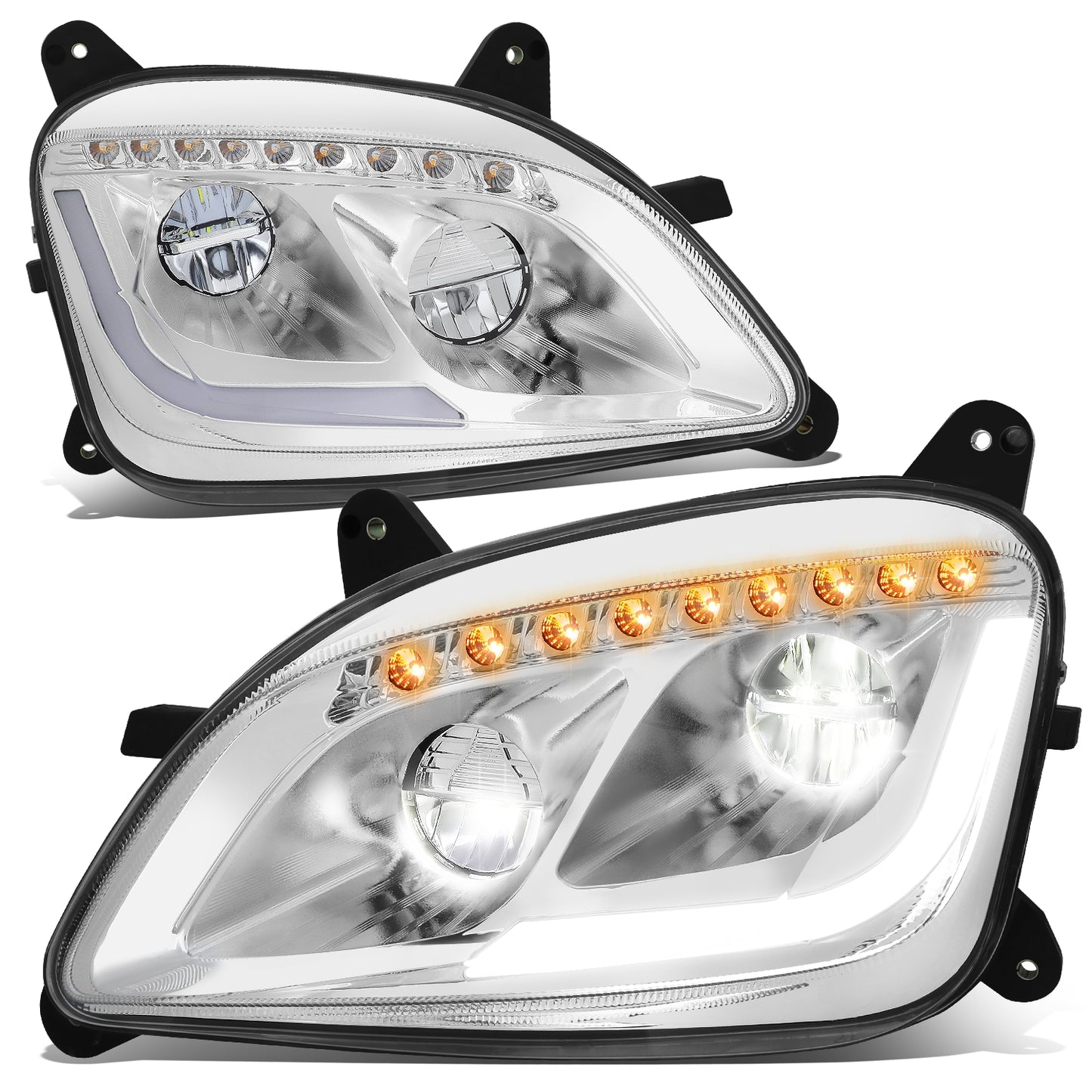FAROS 13-20 PETERBILT 579 / 11-18 PETERBILT 587 - CHROME