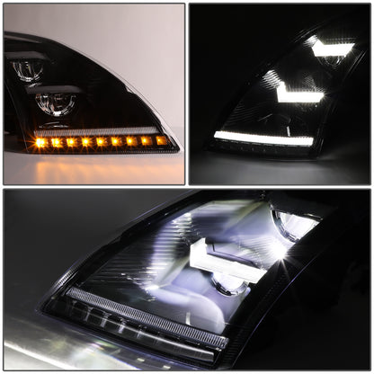 FAROS 18-21 VOLVO VNL, VNL 300, VNL 400, VNL 740, VNL 760, VNL 860 / 18-21 VOLVO VNR, VNR 300, VNR 400, VNR 640 - REFLECTOR HIGH / LOW SEQUENTIAL CHASE LED - BLACK