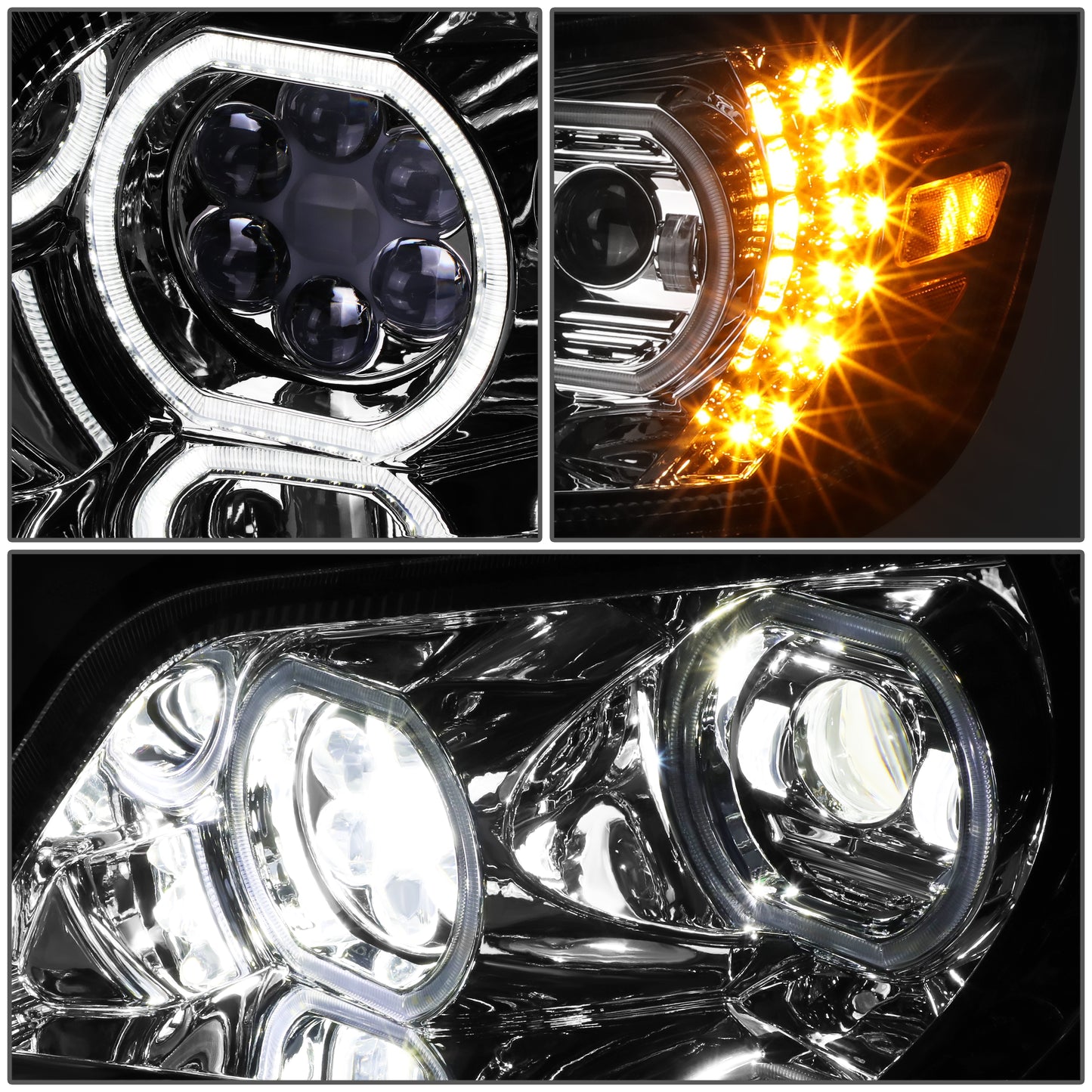 FAROS 06-17 HINO 338 / 06-17 HINO 268 / 06-17 HINO 258 / 06-14 HINO 238 / 06-10 HINO 185 / 06-10 HINO 165 / 06-10 HINO 145 - CHROME