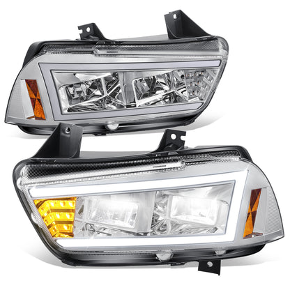 FAROS DODGE CHARGER 2011-2014 HEADLIGHT CHROME