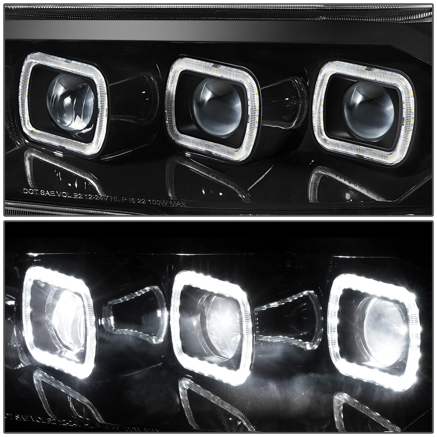 FAROS TOYOTA TACOMA L SEQUENTIAL LED HEADLIGHTS  2016-2022