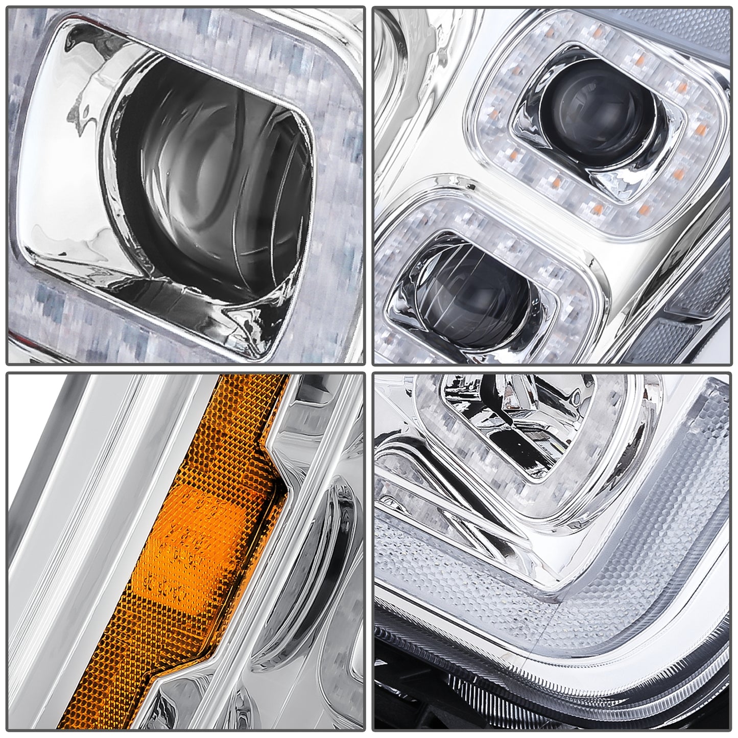 FAROS FORD F150 2018-2019  CHROME