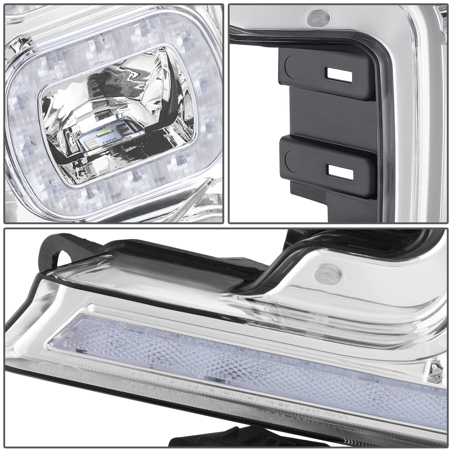FAROS FORD F150 2018-2019  CHROME