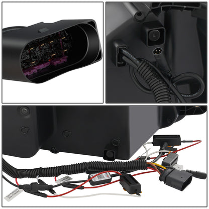 FAROS 13-21 KENWORTH T680 - FULL LED SEQUENTIAL TURN SIGNAL RGB RUNNING LIGHT - CHROME