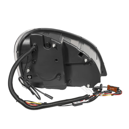 FAROS 08-17 FREIGHTLINER CASCADIA - FULL LED HALO PROJECTORS GATTLING BARREL RGB - CHROME