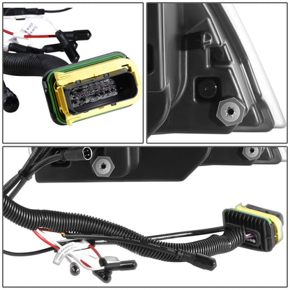 FAROS 18-21 VOLVO VNL, VNL 300, VNL 400, VNL 740, VNL 760, VNL 860 / 18-21 VOLVO VNR, VNR 300, VNR 400, VNR 640 - FULL LED RGB DRL SEQUENTIAL TURN SIGNAL - CHROME