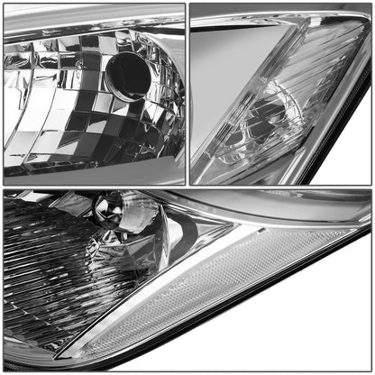 FAROS HID - 06-09 TOYOTA PRIUS - ONLY FITS MODELS WITH FACTORY HID/XENON HEADLIGHTS - DOES NOT FIT FACTORY HALOGEN HEADLIGHT MODELS - CHROME HOUSING / CLEAR CORNER - D4R LOW/HIGH / 7440 SIGNAL / 7440 PARKING, 2825 SIDE MARKER