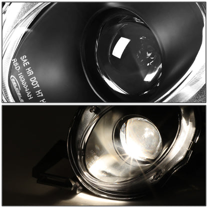 FAROS 92-00 LEXUS SC300 / 400 2-DOOR - PROJECTOR - BLACK HOUSING - 9006 LOW BEAM / 9005 HIGH BEAM