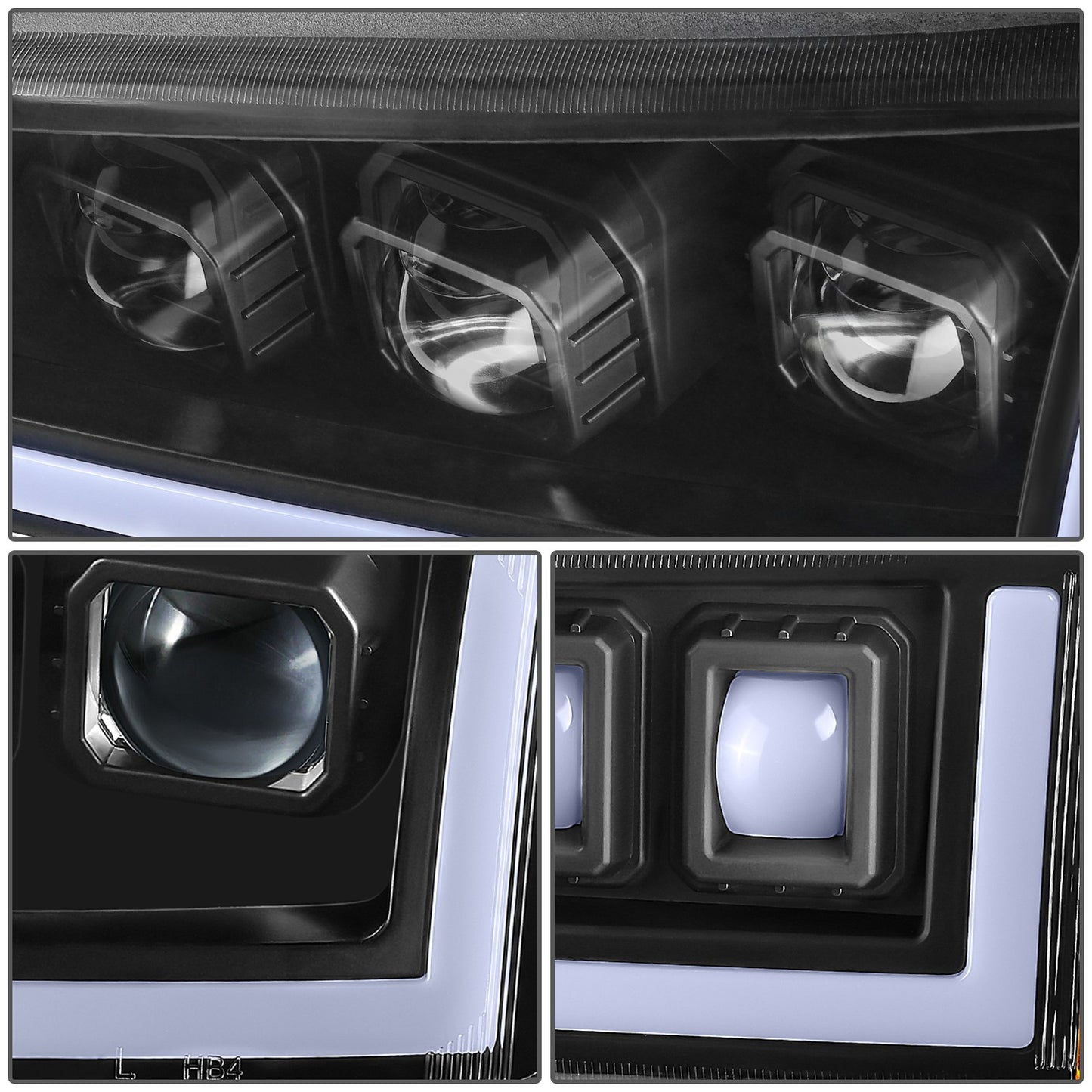 FAROS 03-06 CHEVROLET AVALANCHE 1500 2500 / 03-06 CHEVROLET SILVERADO 1500 2500 3500 / 03-06 CHEVROLET SILVERADO 1500 HD 2500 HD / 07 CHEVROLET SILVERADO 1500 1500 HD 2500 HD 3500 CLASSIC - FOR AVALANCHE, FITS MODELS WITHOUT FACTORY CLADDING ONLY -