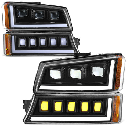 FAROS 03-06 CHEVROLET AVALANCHE 1500 2500 / 03-06 CHEVROLET SILVERADO 1500 2500 3500 / 03-06 CHEVROLET SILVERADO 1500 HD 2500 HD / 07 CHEVROLET SILVERADO 1500 1500 HD 2500 HD 3500 CLASSIC - FOR AVALANCHE, FITS MODELS WITHOUT FACTORY CLADDING ONLY -