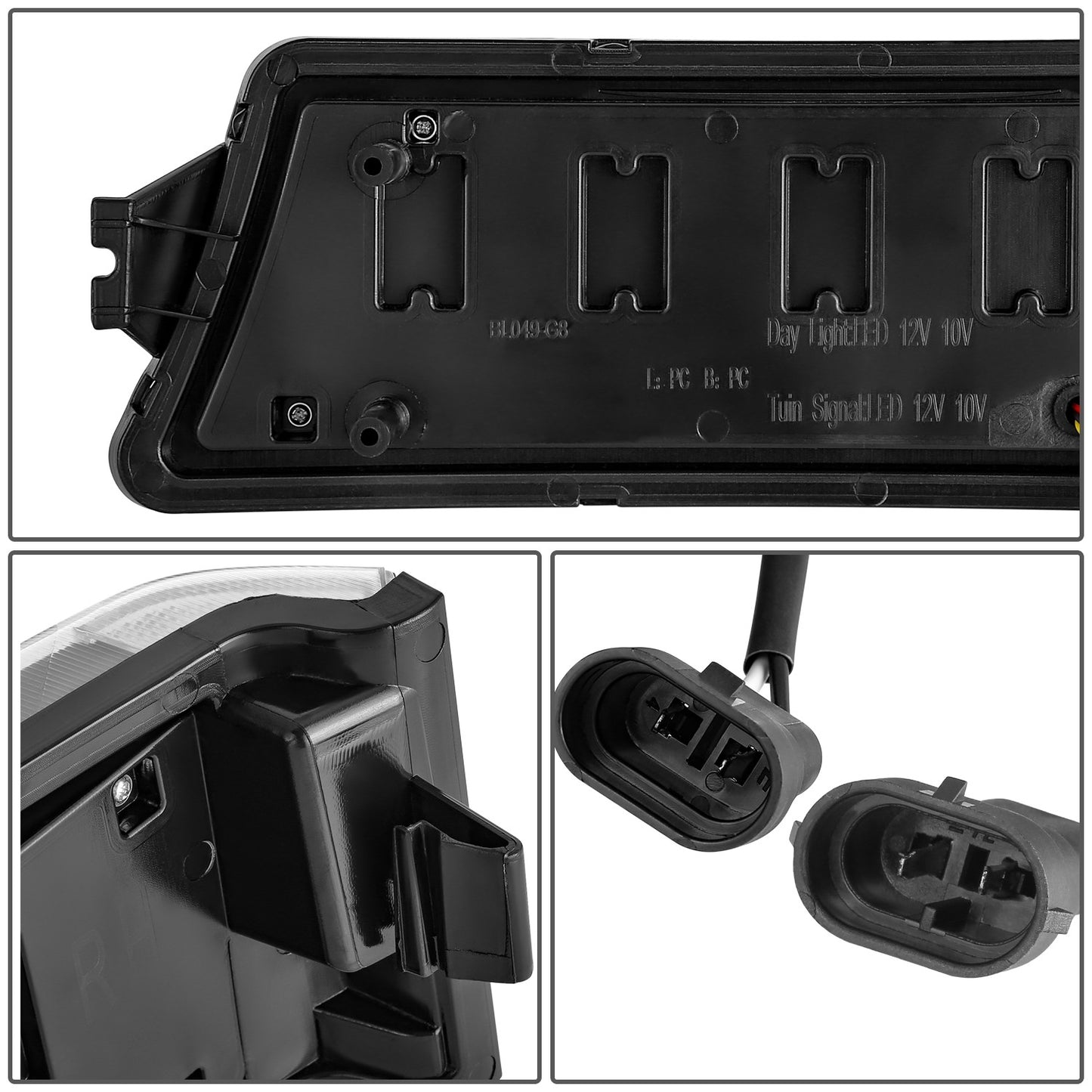 FAROS 03-06 CHEVROLET AVALANCHE 1500 2500 / 03-06 CHEVROLET SILVERADO 1500 2500 3500 / 03-06 CHEVROLET SILVERADO 1500 HD 2500 HD / 07 CHEVROLET SILVERADO 1500 1500 HD 2500 HD 3500 CLASSIC - FOR AVALANCHE, FITS MODELS WITHOUT FACTORY CLADDING ONLY -