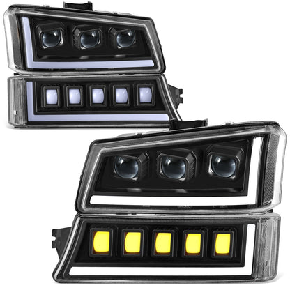 FAROS 03-06 CHEVROLET AVALANCHE 1500 2500 / 03-06 CHEVROLET SILVERADO 1500 2500 3500 / 03-06 CHEVROLET SILVERADO 1500 HD 2500 HD / 07 CHEVROLET SILVERADO 1500 1500 HD 2500 HD 3500 CLASSIC - FOR AVALANCHE, FITS MODELS WITHOUT FACTORY CLADDING ONLY -