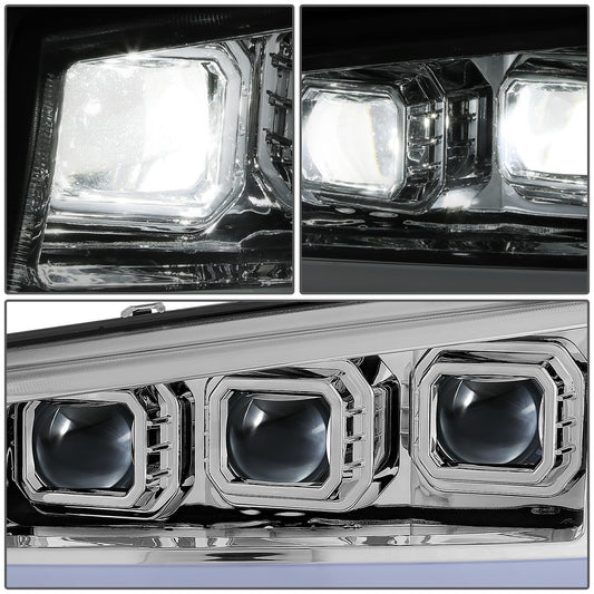 FAROS 03-06 CHEVROLET AVALANCHE 1500 2500 / 03-06 CHEVROLET SILVERADO 1500 2500 3500 / 03-06 CHEVROLET SILVERADO 1500 HD 2500 HD / 07 CHEVROLET SILVERADO 1500 1500 HD 2500 HD 3500 CLASSIC - FOR AVALANCHE, FITS MODELS WITHOUT FACTORY CLADDING ONLY -