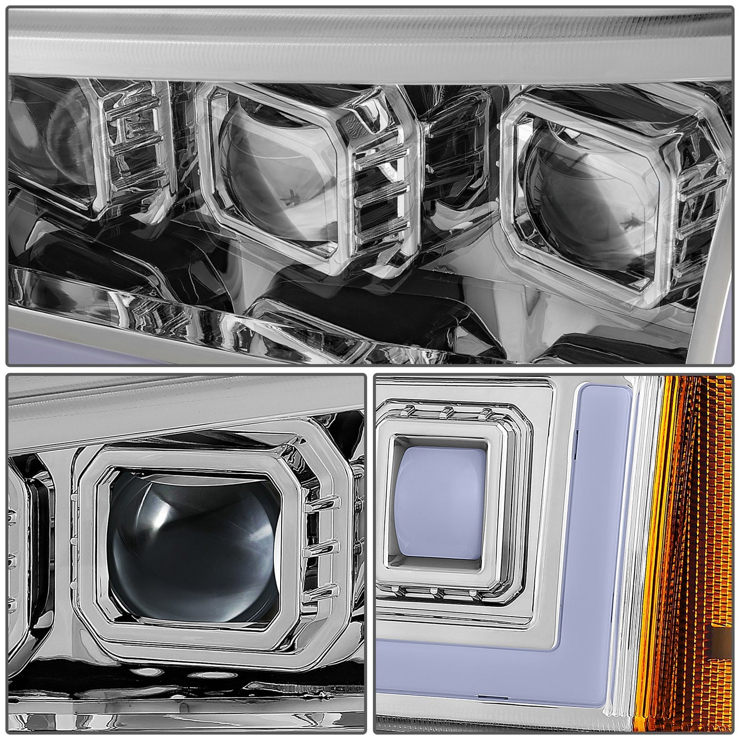 FAROS 03-06 CHEVROLET AVALANCHE 1500 2500 / 03-06 CHEVROLET SILVERADO 1500 2500 3500 / 03-06 CHEVROLET SILVERADO 1500 HD 2500 HD / 07 CHEVROLET SILVERADO 1500 1500 HD 2500 HD 3500 CLASSIC - FOR AVALANCHE, FITS MODELS WITHOUT FACTORY CLADDING ONLY -