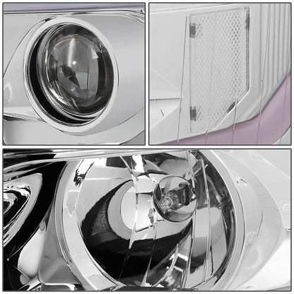 FAROS 07-13 CHEVY SILVERADO 1500 / 07-14 SILVERADO 2500, 3500 AND HD MODELS - DOES NOT FIT 2007 OLD BODY CLASSIC MODELS - LED DRL - SEQUENTIAL TURN SIGNAL - C-BAR - CHROME HOUSING / CLEAR CORNER