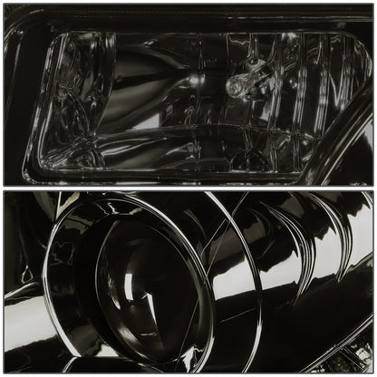 FAROS 02-05 AUDI A4 B6, A4 B6 QUATTRO / 04-05 AUDI S4 B6, A4 B6 QUATTRO - LED DRL - 4DR - DOES NOT FIT CABRIOLET MODELS - DOES NOT FIT MODELS WITH OEM XENON HID HEADLIGHTS - ONLY FITS SEDAN / WAGON MODELS WITH OEM HEADLIGHTS - SMOKE HOUSING / CLEAR LENS