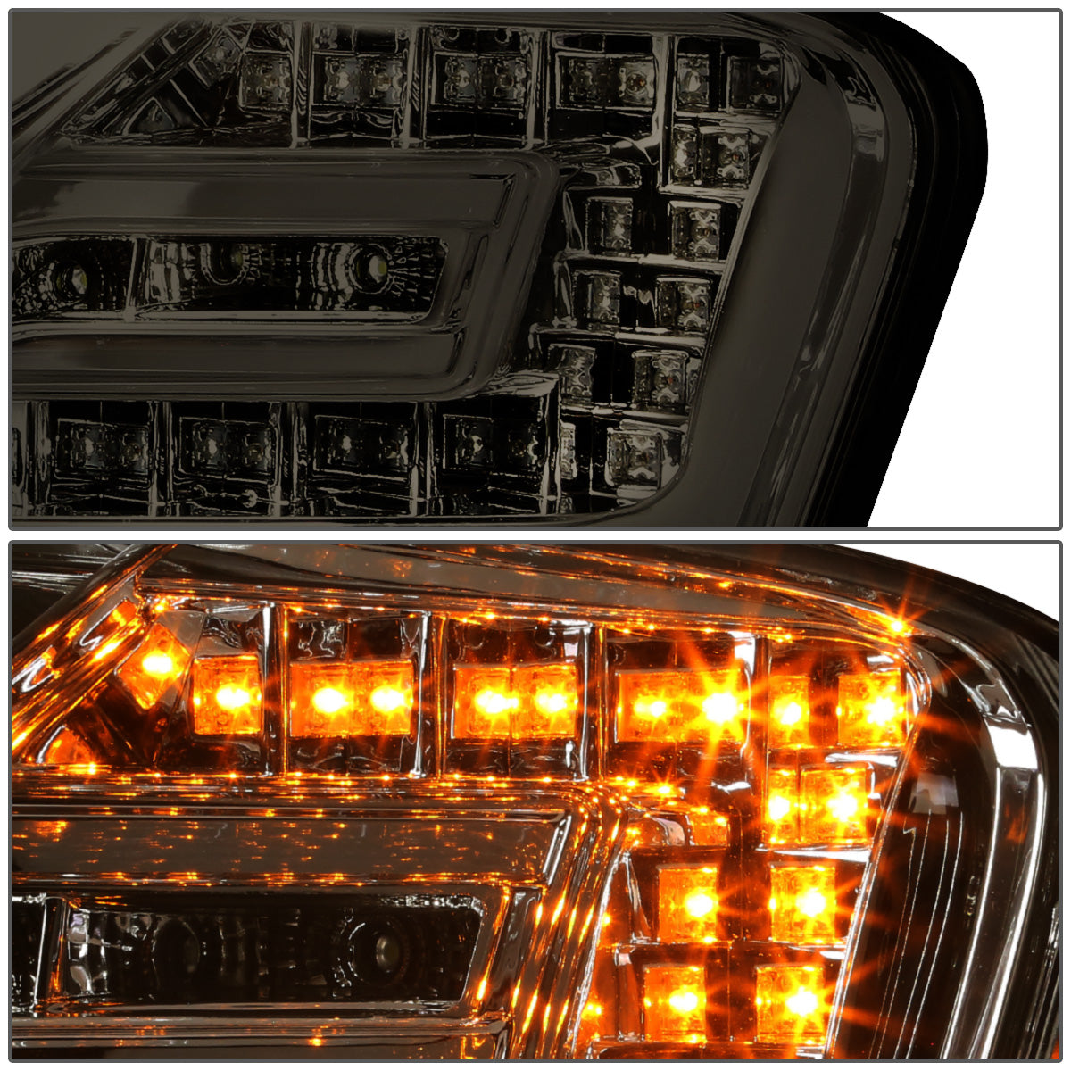FAROS 06-08 AUDI A4, A4 QUATTRO, S4 - FOR 2005 MODELS, ONLY FITS NEW BODY - FITS SEDAN / WAGON MODELS WITH HALOGEN HEADLIGHTS ONLY -  DOES NOT FIT CABRIO AND CABRIOLET MODELS - LED DRL - HALO PROJECTOR - SMOKE HOUSING / AMBER SIGNAL