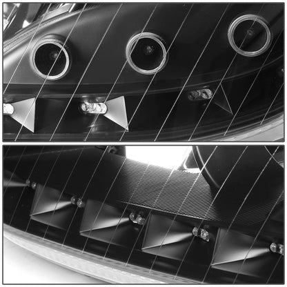 FAROS 00-06 MERCEDES BENZ S430 , S500 , S600 / 01-06 MERCEDES BENZ S55 AMG / 05-06 MERCEDES BENZ S65 AMG / 06 MERCEDES BENZ S350 4-DOOR - FITS MODELS WITH FACTORY HALOGEN HEADLIGHTS ONLY - DOES NOT FIT MODELS WITH FACTORY HIDS - LED DRL - HALO PROJ
