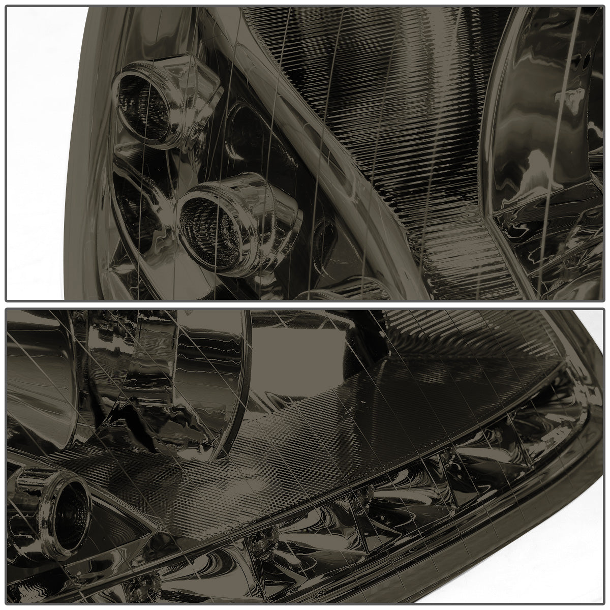 FAROS 00-06 MERCEDES BENZ S430 , S500 , S600 / 01-06 MERCEDES BENZ S55 AMG / 05-06 MERCEDES BENZ S65 AMG / 06 MERCEDES BENZ S350 4-DOOR - FITS MODELS WITH FACTORY HALOGEN HEADLIGHTS ONLY - DOES NOT FIT MODELS WITH FACTORY HIDS - LED DRL - HALO PROJ