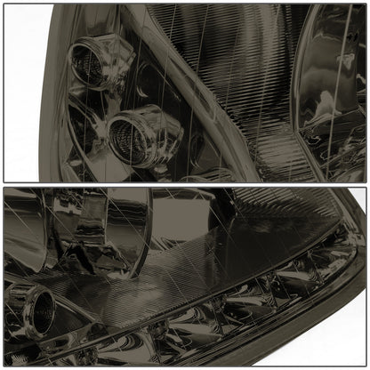 FAROS 00-06 MERCEDES BENZ S430 , S500 , S600 / 01-06 MERCEDES BENZ S55 AMG / 05-06 MERCEDES BENZ S65 AMG / 06 MERCEDES BENZ S350 4-DOOR - FITS MODELS WITH FACTORY HALOGEN HEADLIGHTS ONLY - DOES NOT FIT MODELS WITH FACTORY HIDS - LED DRL - HALO PROJ
