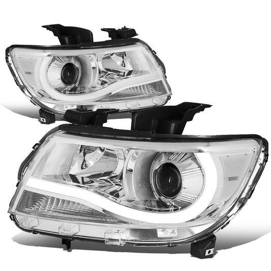 FAROS 15-20 CHEVY COLORADO - LED DRL - PROJECTOR - CHROME HOUSING / CLEAR CORNER