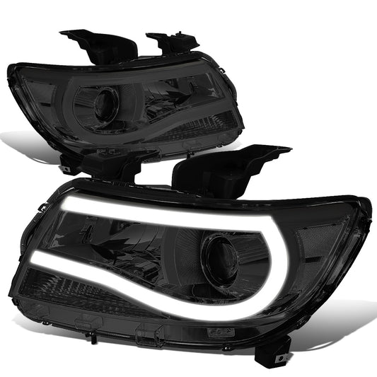 FAROS 15-20 CHEVY COLORADO - FULL LED U-TUBE DRL - PROJECTOR - SMOKE HOUSING / CLEAR CORNER