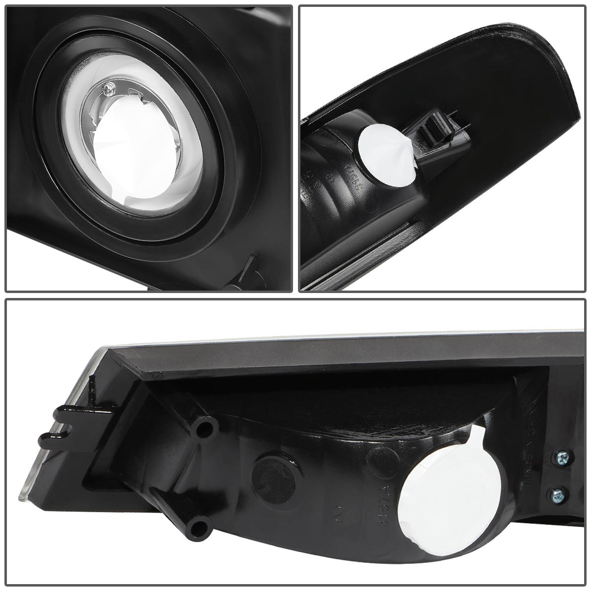 FAROS 04-12 CHEVY COLORADO - LED RUNNING LIGHTS REQUIRE TAPPING INTO EXISTING WIRING - LED DRL - CHROME HOUSING / CLEAR CORNER - 9006 LOW BEAM / 9005 HIGH