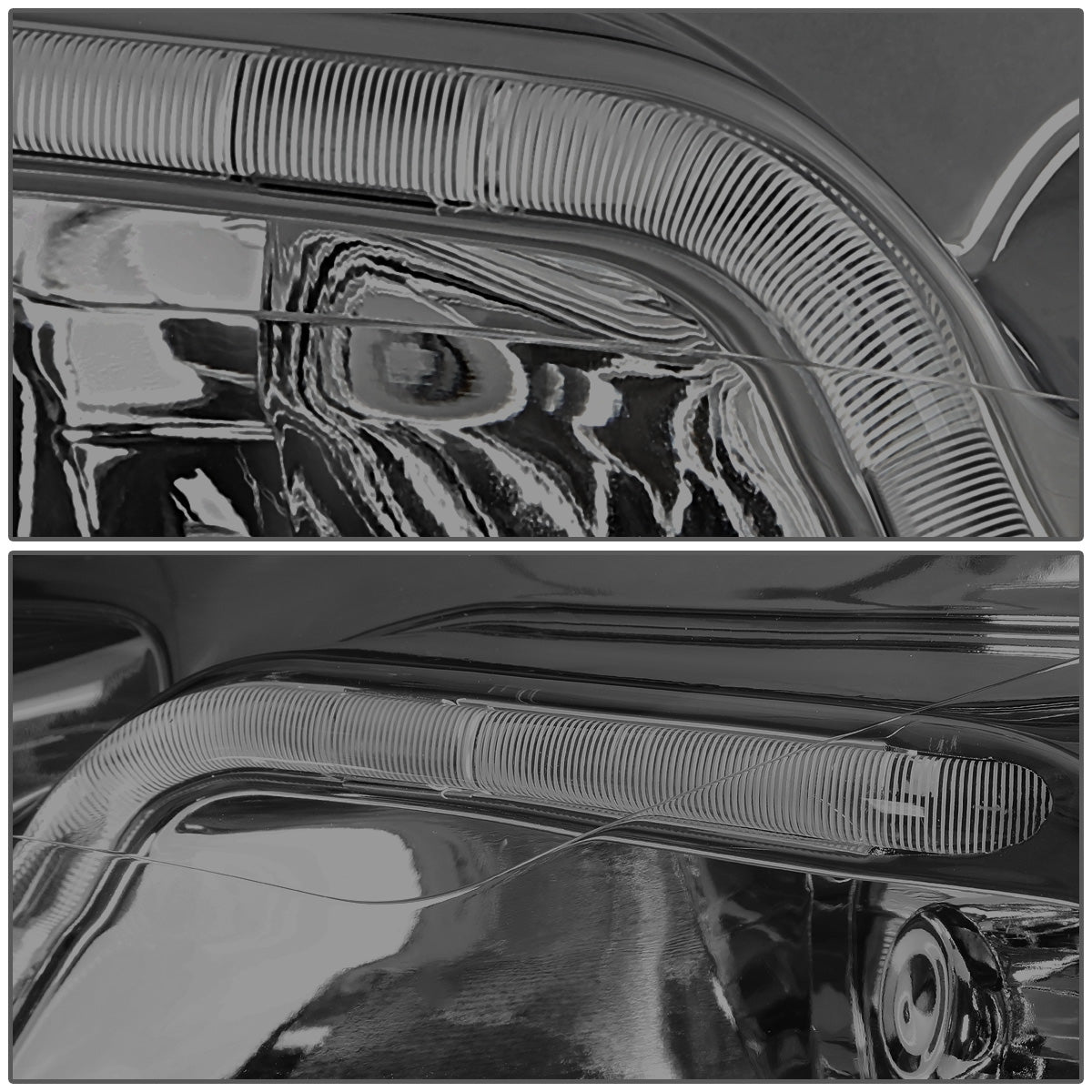 FAROS 06-13 CHEVY IMPALA / 06-07 MONTE CARLO / 14-16 CHEVY IMPALA LIMITED 2/4-DOOR - LED DRL - SMOKE HOUSING / AMBER CORNER - H11 LOW BEAM / H9 HIGH BEAM