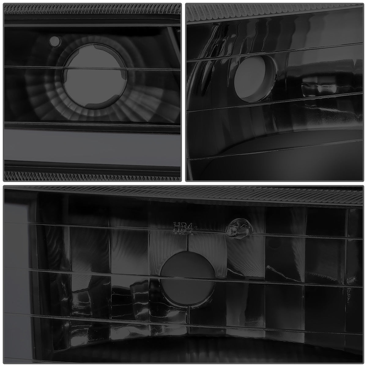 FAROS 99-02 CHEVY SILVERADO 1500, 2500 / 01-02 CHEVY SILVERADO 1500HD, SILVERADO 2500HD, SILVERADO 3500 / 00-06 CHEVY SUBURBAN 1500, SUBURBAN 2500, TAHOE - LED DRL - DRL REQUIRES WIRING INTO EXISTING LIGHTING HARNESS - 4PC - BLACK HOUSING / CLEAR CORNER /