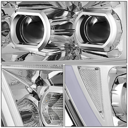 FAROS 19-24 RAM 1500 - WITH FACTORY HALOGEN HEADLIGHTS - OE STYLE - 9005 HIGH / H11 LOW / 12961 MARKER / 4443NA TURN SIGNAL - CHROME HOUSING / CLEAR CORNER