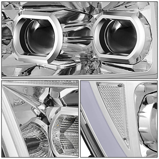 FAROS 19-24 RAM 1500 - WITH FACTORY HALOGEN HEADLIGHTS - OE STYLE - 9005 HIGH / H11 LOW / 12961 MARKER / 4443NA TURN SIGNAL - CHROME HOUSING / CLEAR CORNER