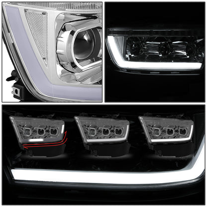 FAROS 19-24 RAM 1500 - WITH FACTORY HALOGEN HEADLIGHTS - OE STYLE - 9005 HIGH / H11 LOW / 12961 MARKER / 4443NA TURN SIGNAL - CHROME HOUSING / CLEAR CORNER