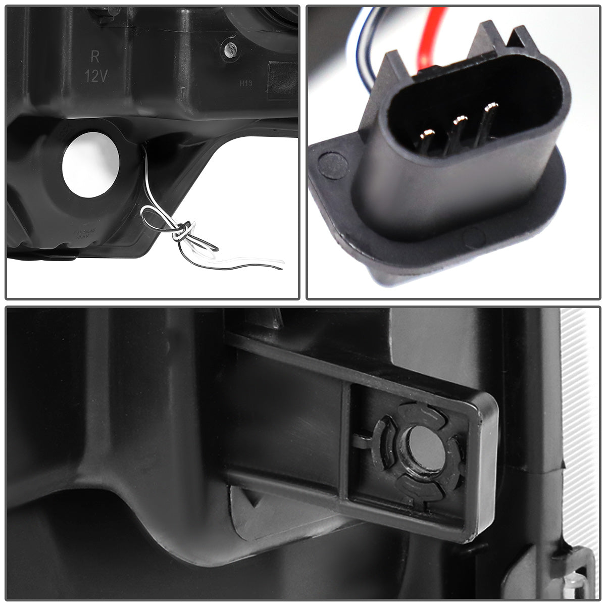 FAROS 09-14 FORD F-150 - ONLY FITS MODELS WITH HALOGEN HEADLIGHTS WITHOUT PROJECTOR - DAYTIME RUNNING LIGHT BAR REQUIRES WIRING INTO EXISTING LIGHTING HARNESS - ONLY FITS MODELS WITH COMPOSITE HEADLIGHTS - LED DRL - PROJECTOR LOW BEAM - CHROME HOUSING /