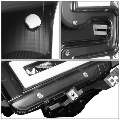 FAROS 15-17 FORD F-150 - ONLY FITS MODELS WITH COMPOSITE HEADLIGHTS - LED DRL - BLACK HOUSING / AMBER CORNER - H11 LOW BEAM / 9005 HIGH BEAM