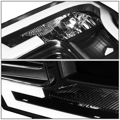 FAROS 15-17 FORD F-150 - ONLY FITS MODELS WITH COMPOSITE HEADLIGHTS - LED DRL - BLACK HOUSING / CLEAR CORNER - H11 LOW BEAM / 9005 HIGH BEAM