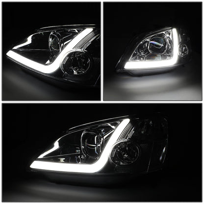 FAROS 01-03 HONDA CIVIC COUPE / SEDAN - LED RUNNING LIGHT REQUIRES WIRING INTO EXISTING LIGHTING WIRE HARNESS - LED DRL - PROJECTOR - SMOKE HOUSING / CLEAR CORNER - H7 LOW BEAM / H7 HIGH BEAM