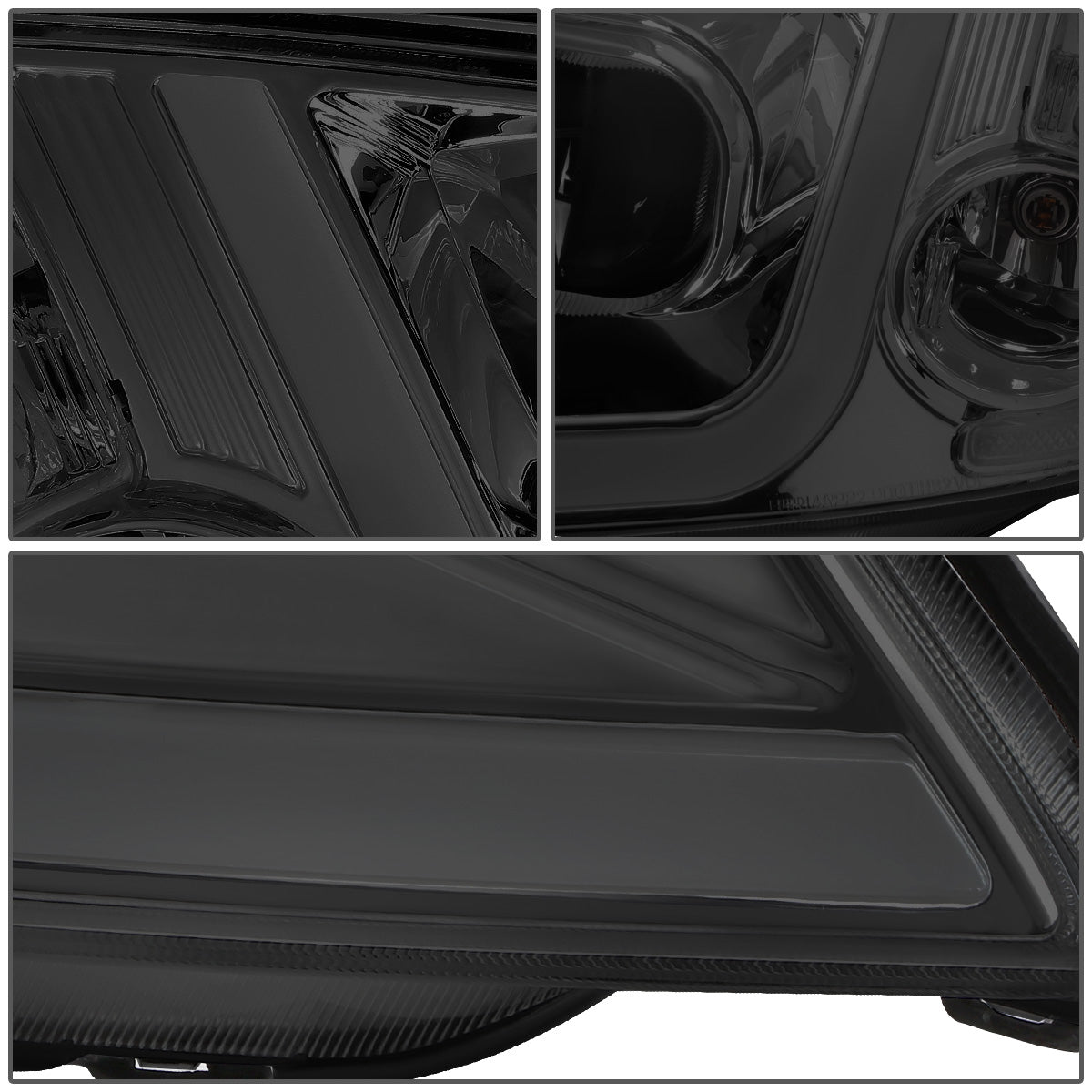 FAROS 01-03 HONDA CIVIC COUPE / SEDAN - LED RUNNING LIGHT REQUIRES WIRING INTO EXISTING LIGHTING WIRE HARNESS - LED DRL - PROJECTOR - SMOKE HOUSING / CLEAR CORNER - H7 LOW BEAM / H7 HIGH BEAM