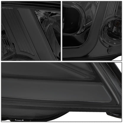 FAROS 01-03 HONDA CIVIC COUPE / SEDAN - LED RUNNING LIGHT REQUIRES WIRING INTO EXISTING LIGHTING WIRE HARNESS - LED DRL - PROJECTOR - SMOKE HOUSING / CLEAR CORNER - H7 LOW BEAM / H7 HIGH BEAM