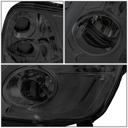 FAROS 01-03 HONDA CIVIC COUPE / SEDAN - LED RUNNING LIGHT REQUIRES WIRING INTO EXISTING LIGHTING WIRE HARNESS - LED DRL - PROJECTOR - SMOKE HOUSING / CLEAR CORNER - H7 LOW BEAM / H7 HIGH BEAM