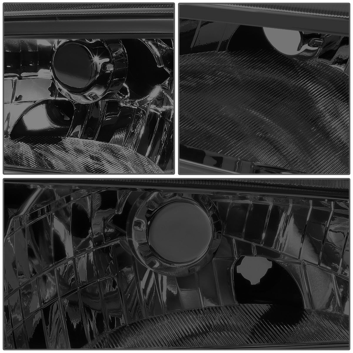 FAROS 92-95 HONDA CIVIC 2/3DR - DRL REQUIRES WIRING INTO EXISTING LIGHTING HARNESS - LED DRL - SMOKE HOUSING / CLEAR CORNER - H4 HEADLIGHT / LED SIGNAL