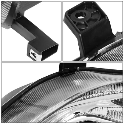 FAROS 99-00 HONDA CIVIC - LED RUNNING LIGHT REQUIRES WIRING INTO EXISTING LIGHTING WIRE HARNESS - LED DRL - PROJECTOR - CHROME HOUSING / CLEAR CORNER - H7 LOW BEAM / H7 HIGH BEAM