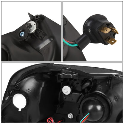 FAROS 99-00 HONDA CIVIC - LED RUNNING LIGHT REQUIRES WIRING INTO EXISTING LIGHTING WIRE HARNESS - LED DRL - PROJECTOR - SMOKE HOUSING / CLEAR CORNER - H7 LOW BEAM / H7 HIGH BEAM